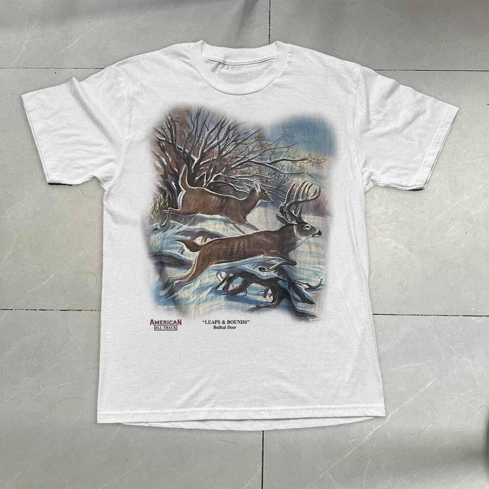 90S Deer Graphic Tee